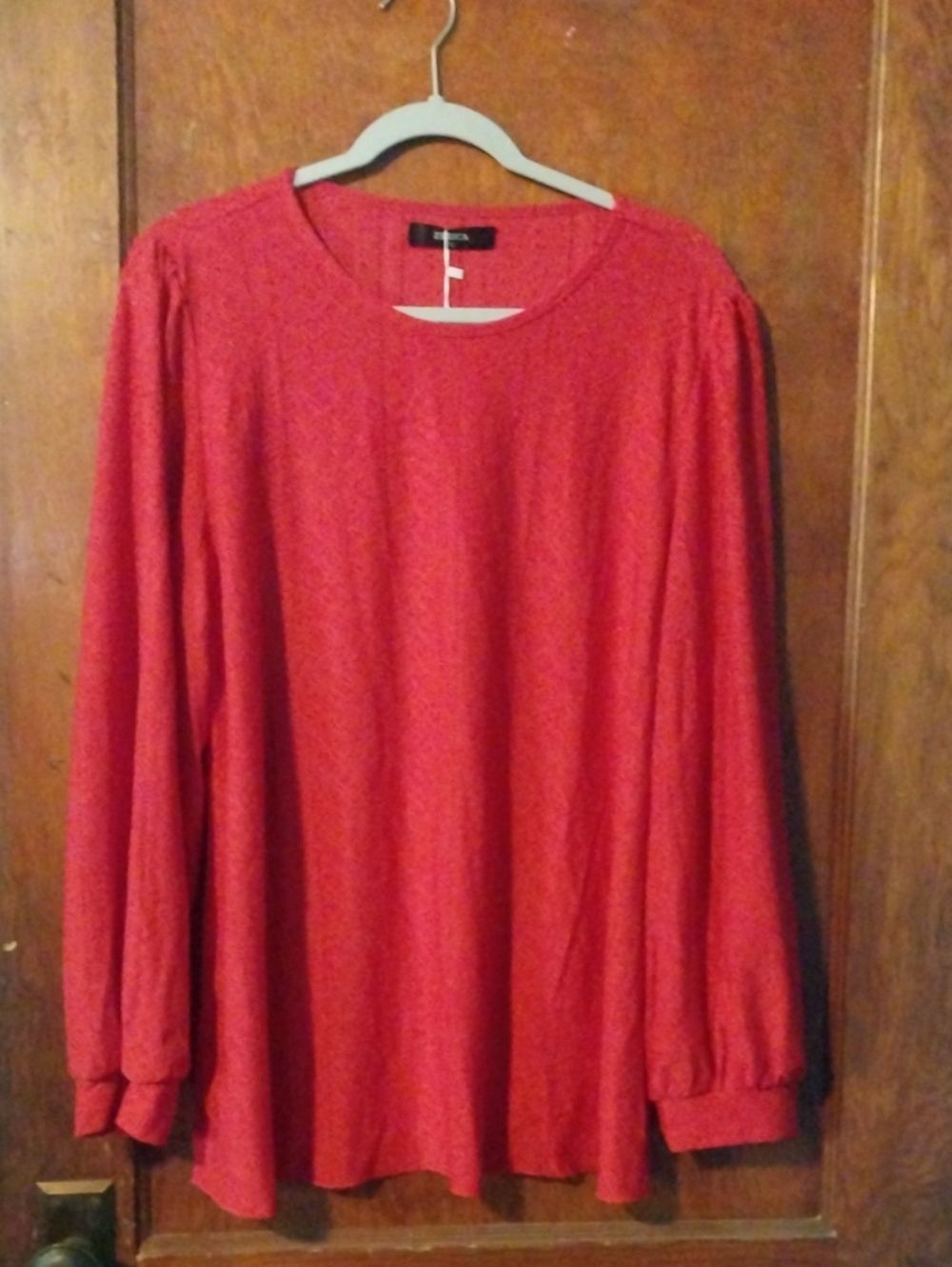 Zesica Red Shirt